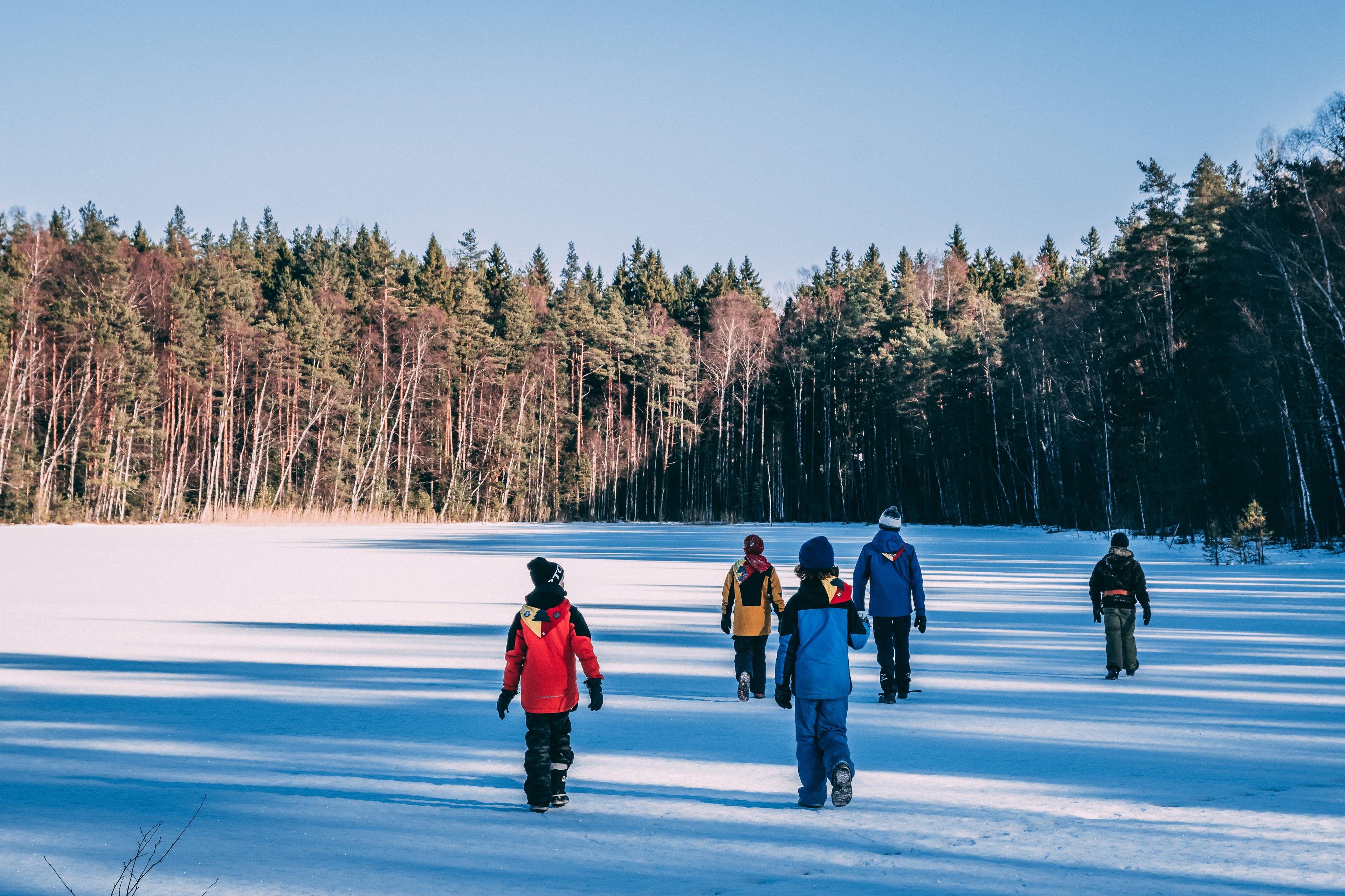 Vinterhajk vid Ormträsk